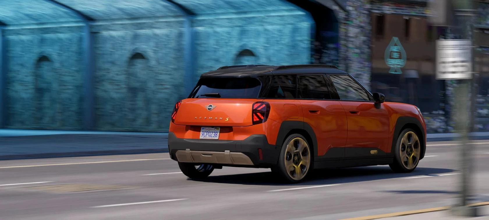 All Electric Mini Aceman Slide